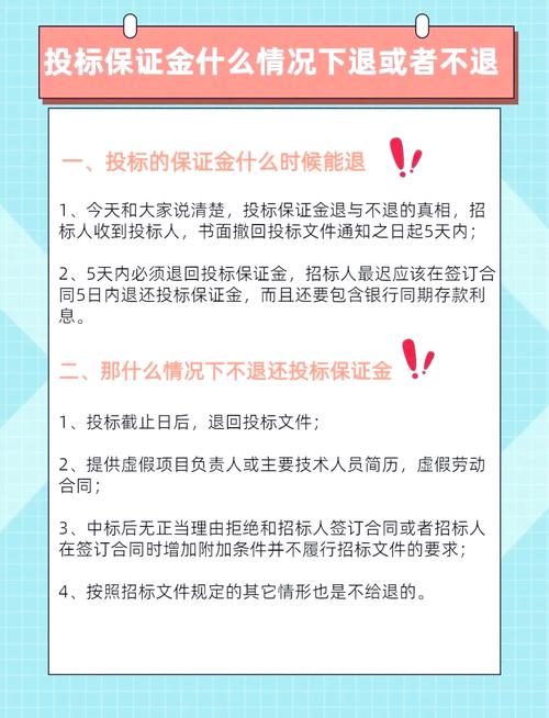招标文件不退保证金条件_投标保证金会退回来吗_投标保证金不退还处理方式