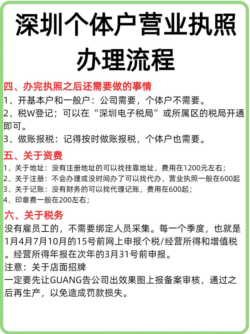 成立个体公司注册流程及费用介绍，含优惠政策和手续证件
