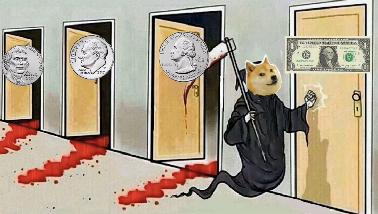 狗狗币对比特币的嘲讽_狗狗币的诞生过程_狗狗币未来达到100元