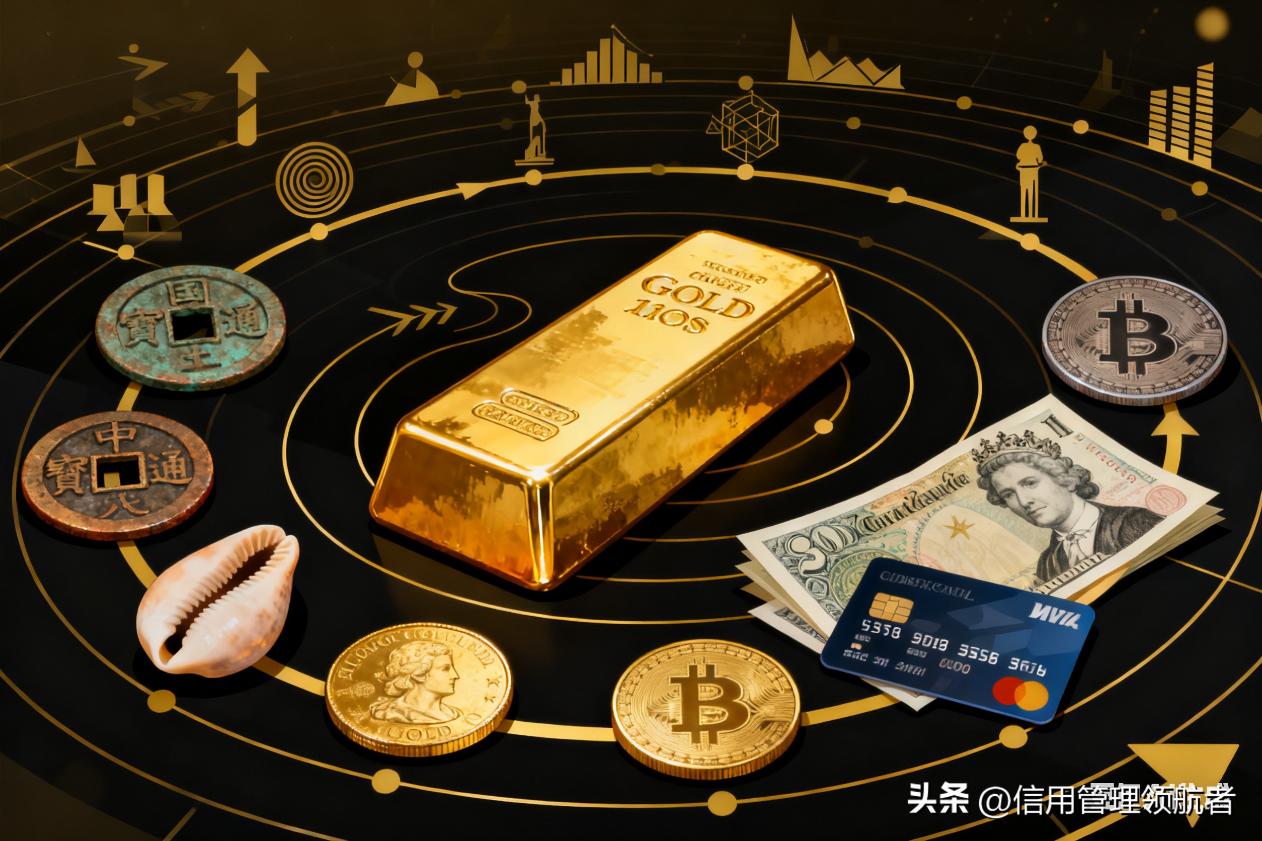 黄金作为价值锚定层_黄金信用背书_从数字货币到信用社会