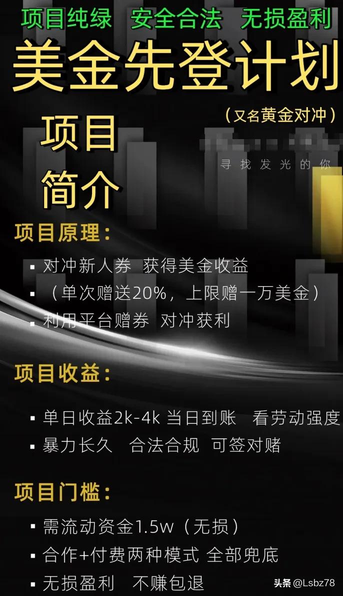 美元对冲美元先登计划对冲新人券_黄金对冲项目简介_黄金外汇黑平台经历